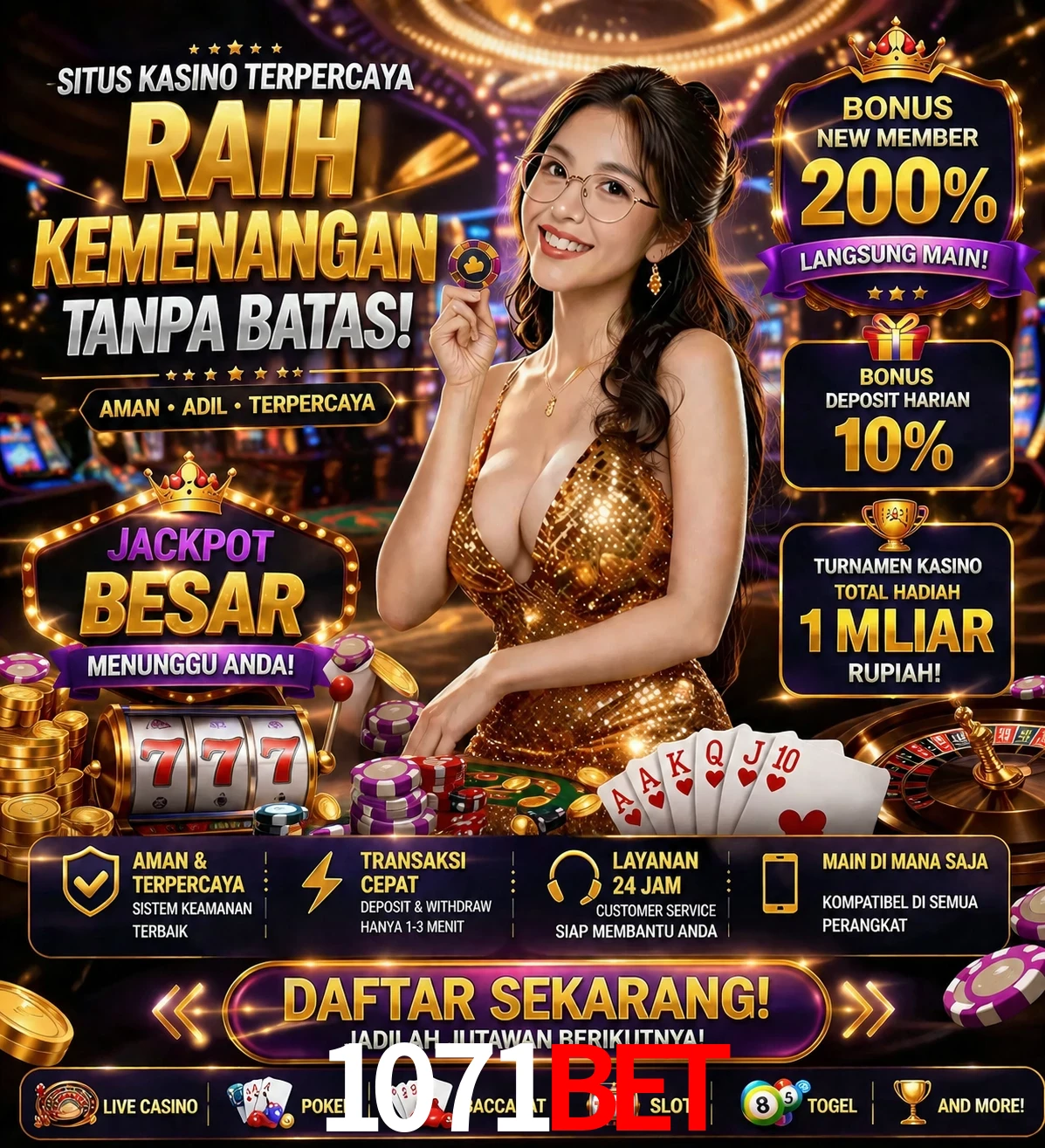 Roleta e blackjack 1071bet